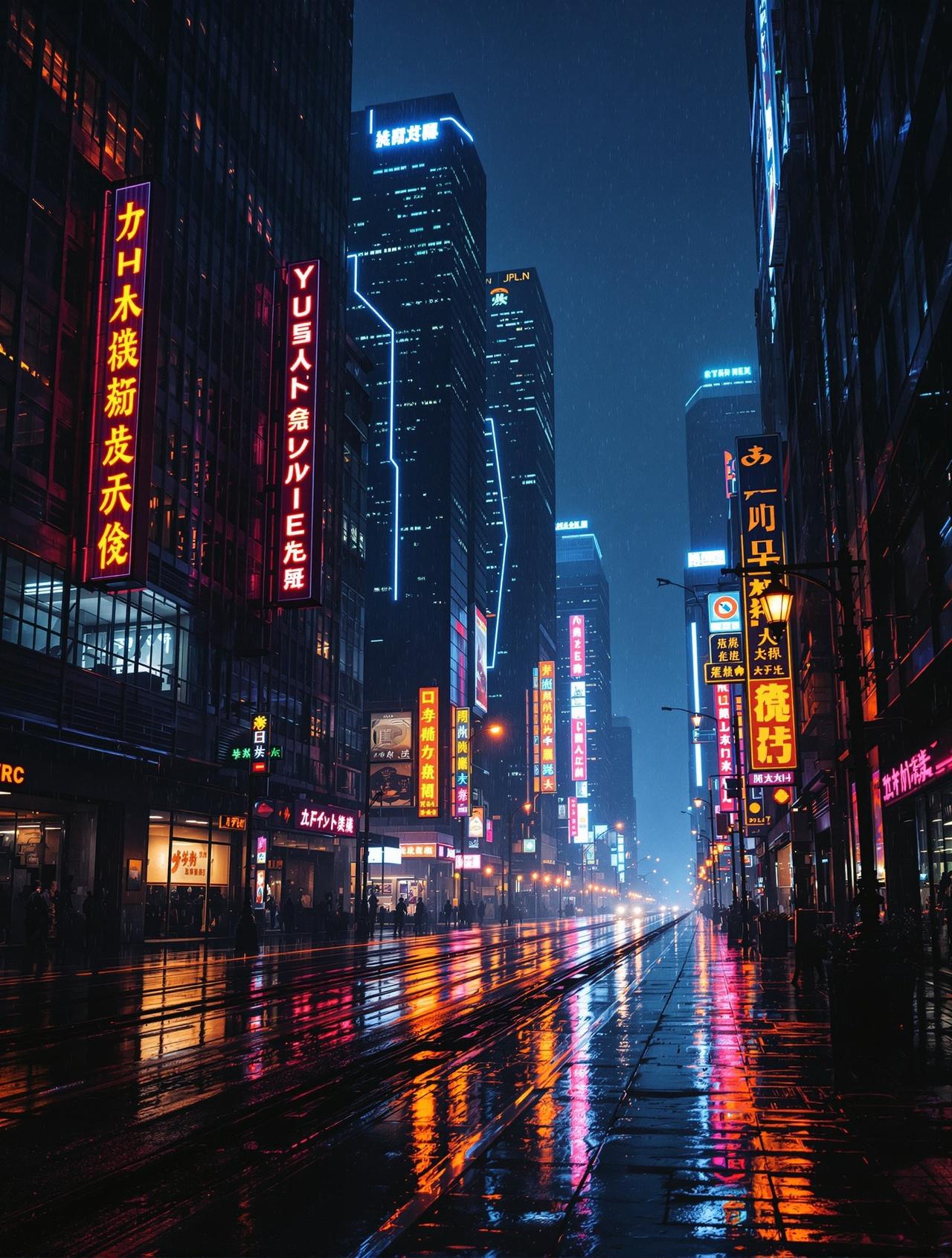 悠久影院作品《都市夜行者》海报