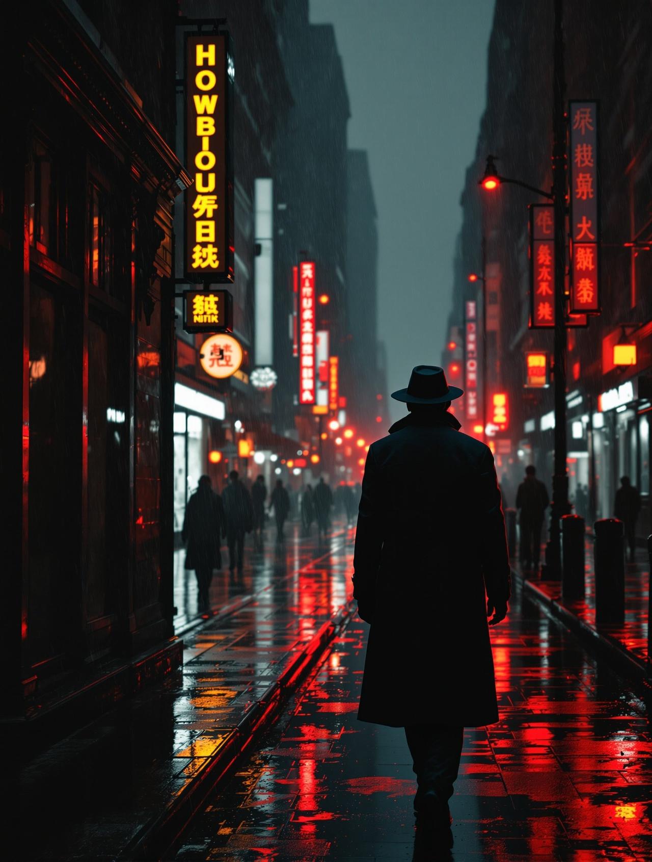 悠久影院作品《暗夜追凶》海报